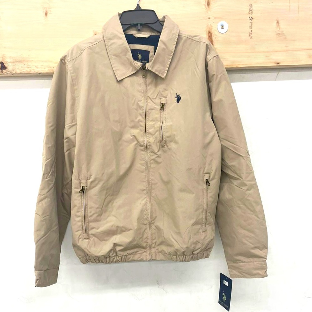 U.S. Polo Assn. Tan Jacket Mens